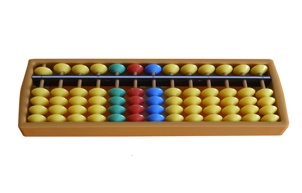 Ábaco MiSoroban diseñado especialmente